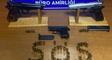 Osmangazi'de ruhsatsız silah operasyonu: 3 gözaltı
