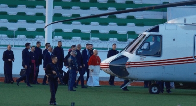 Papa İznik'ten ayrıldı