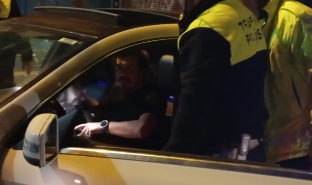 Polis'e direnen alkollü sürücüye 64 bin lira ceza!