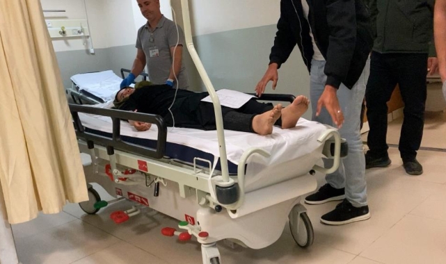 Telefonunu şarja takarken elektrik çarptı