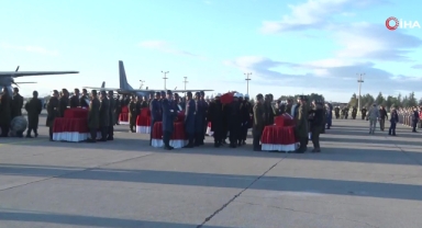 Türkiye şehitlerine ağlıyor! Kahramanlara son görev