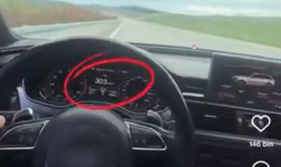 307 kilometre hız yaptı jandarma'dan kaçamadı