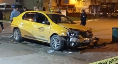 Arkadaşının taksisini çaldı yarım saatte yakalandı