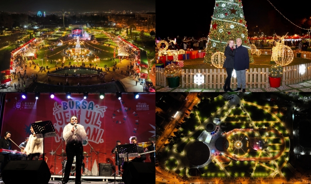 Bursa'da 2026 coşkusu başladı