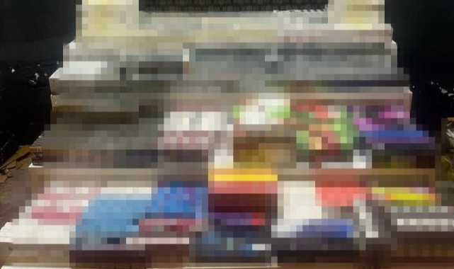 Bursa'da 8 bin 870 paket kaçak sigara ele geçirildi