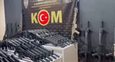 Bursa'da kaçak silah operasyonu