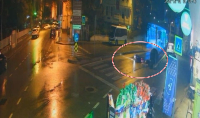 Bursa'da korkunç kaza böyle geldi