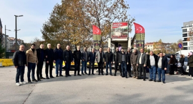 Bursa'da taksicilerden yürek ısıtan şehitler hayrı