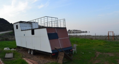 Çalınan tiny house bulundu şüpheli tutuklandı