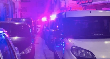 Eve yapılan baskında cephanelik çıktı