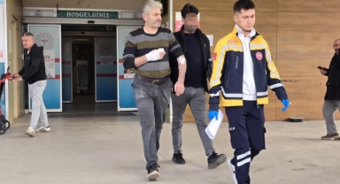 İnegöl'de fabrika işçisi elini testereye kaptırdı