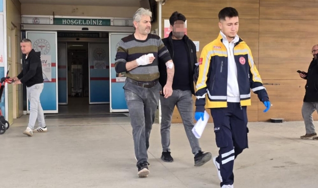 İnegöl'de fabrika işçisi elini testereye kaptırdı