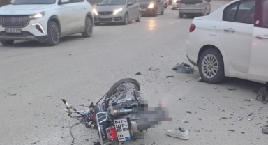 İnegöl'de feci kaza: 1 ölü 1 yaralı