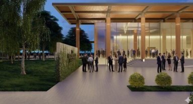 İnegöl'ün yeni etkinlik salonları için geri sayım başladı