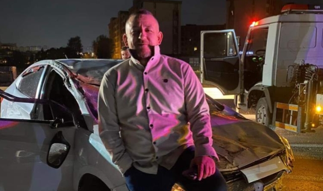 Kazadan yara almadan kurtuldum pozu