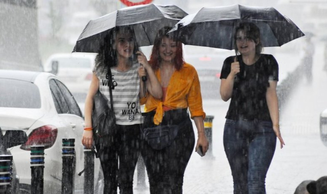 Meteoroloji'den 23 il için sarı kodlu sağanak uyarısı