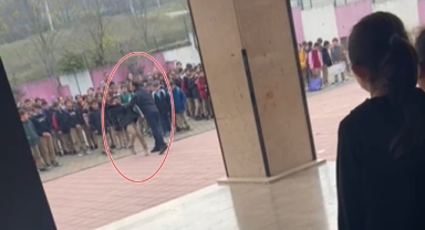 Öğrencisini savuran okul müdürü cumhuriyet savcısına ifade verdi