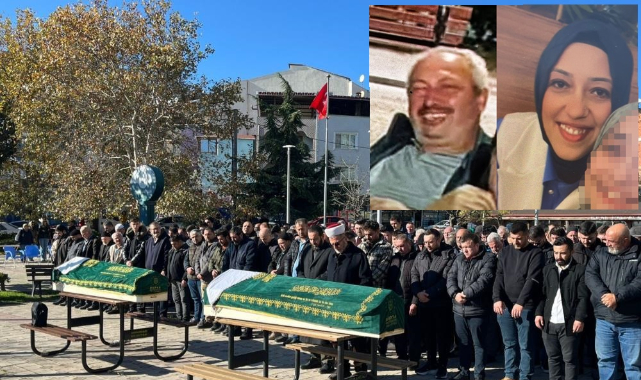 Öldürüp intihar etmişti kızıyla yanyana toprağa verildi