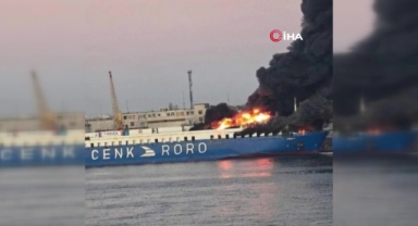 Tır taşımacılığı yapan Türk gemisi Odesa’da vuruldu