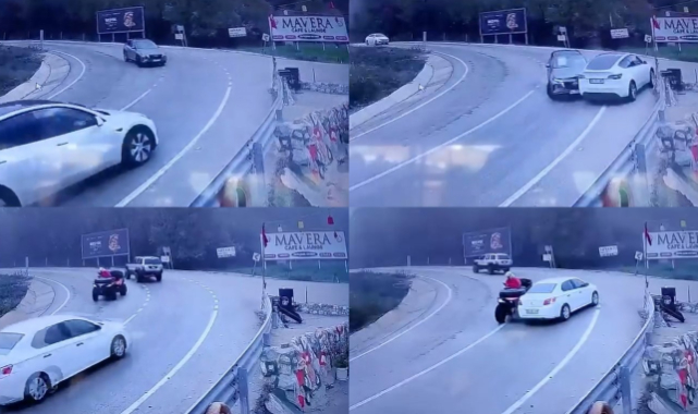 Uludağ yolu buz pistine döndü