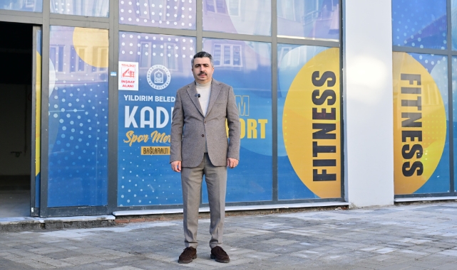 Yıldırım'lı kadınlara yeni spor merkezi