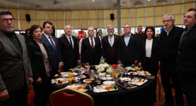 Başkan Bozbey Çalışan Gazeteciler Günü’nde basın mensuplarıyla buluştu