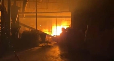 Bursa'da bir palet fabrikasında daha yangın