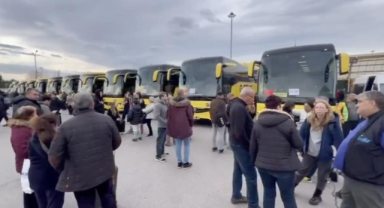 Bursa Terminali’nde yılbaşı dönüş yoğunluğu