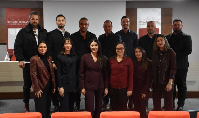 İçmimarlar Odası Bursa Şubesi'nde Nehir Özbey dönemi başladı