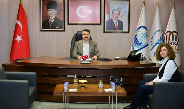 TTF Bursa Temsilcisi Aslıhan Köse’den Başkan Yılmaz’a ziyaret