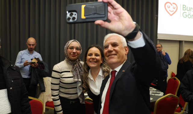 Başkan Bozbey Bursa Gönüllüleri ile buluştu