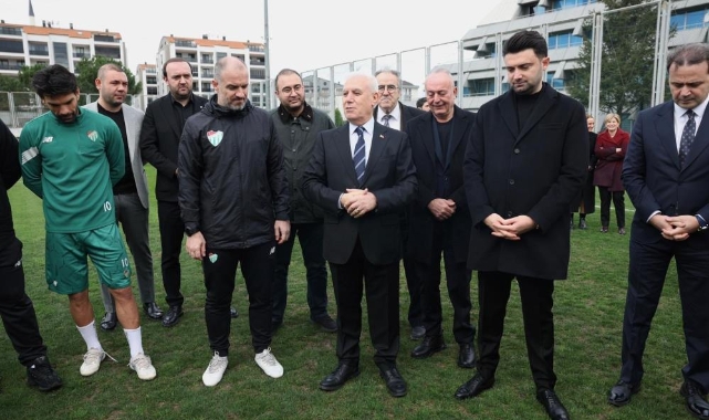 Bursa Büyükşehir'den Bursaspor'a güçlü destek