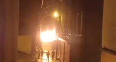 Bursa'da depo yangını, korku dolu anlar yaşattı