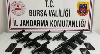 Bursa’da Jandarmadan silah operasyonu