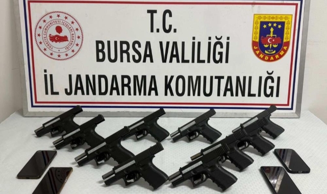 Bursa’da Jandarmadan silah operasyonu