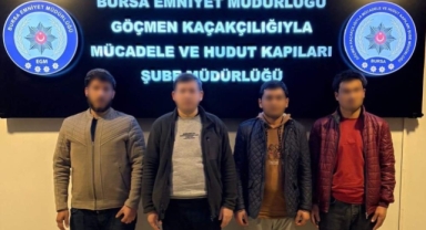 Bursa'da kaçak işçi operasyonu: 4 yabancı uyruklu şahıs yakalandı