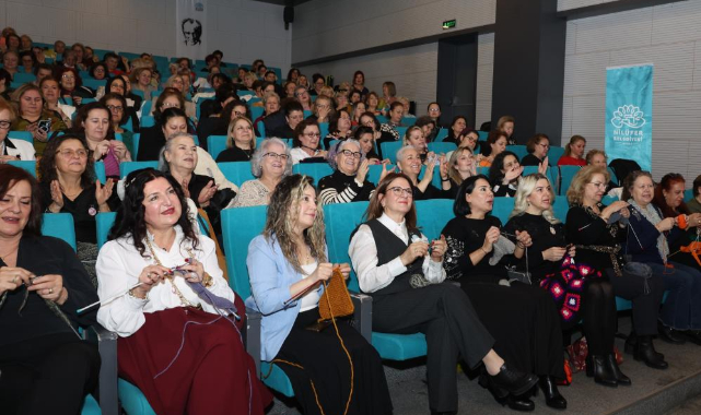 Bursa'da kadınlardan huzurevine ilmek ilmek sevgi