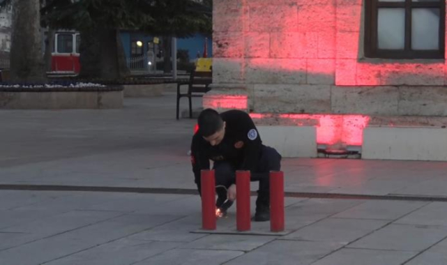 Bursa'da ramazan topunun yerini ses bombası aldı