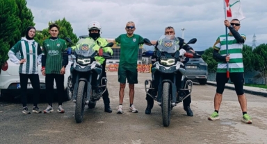 Bursa'da Sevgililer Günü'nde şampiyonluk sloganıyla koşu düzenlendi