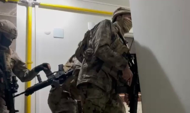 Bursa merkezli 5 ilde Sarallar çetesine operasyon