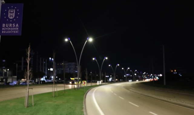 Çalı Yolu Büyükşehir ile aydınlandı