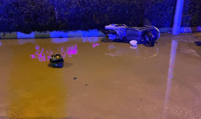 Çarpıp kaçtı plakasını düşürünce yakalandı