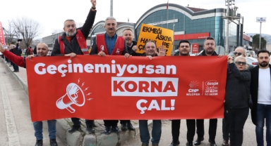 CHP Nilüfer Örgütü'nden dikkat çeken eylem!