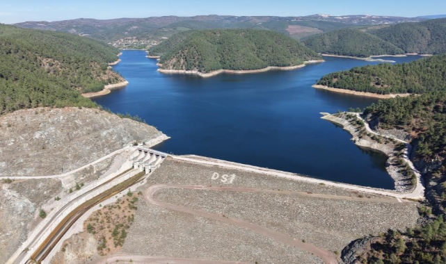 Çınarcık Barajı doldu, kontrollü su salınıyor