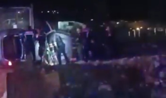 Cumalıkızık'ta polis kovalamacası kazayla sonuçlandı: 1 yaralı