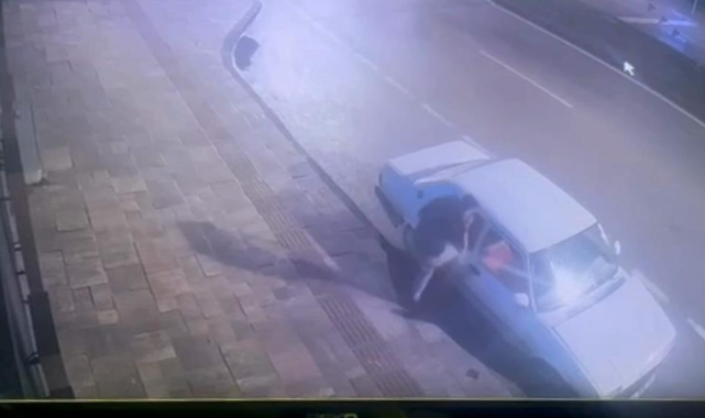 Ehliyetsiz sürücü kaza yapıp kaçtı ama polis yakaladı