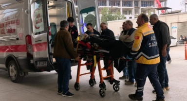 Elektrik akımına kapılan işçi 2'nci kattan düştü