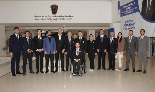 İMO Bursa’da Serdar Atilla Erdem güven tazeledi