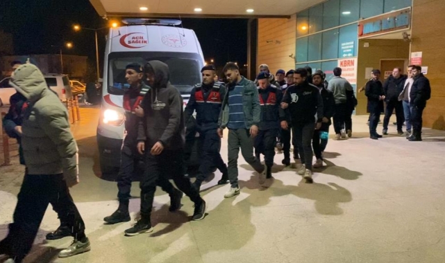 İnegöl’de kaçak göçmenler yakalandı