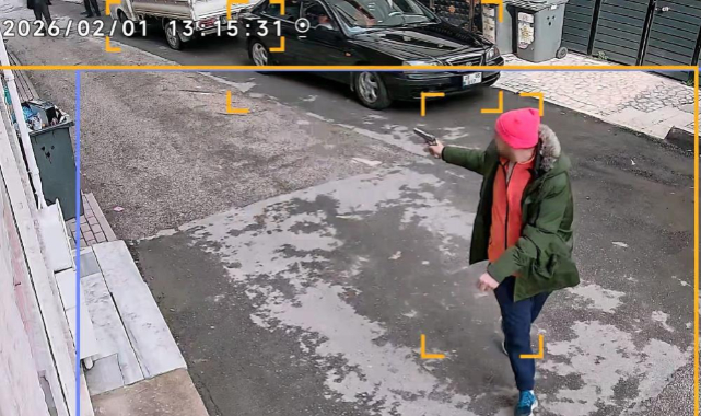 İnegöl'deki damat dehşeti kamerada